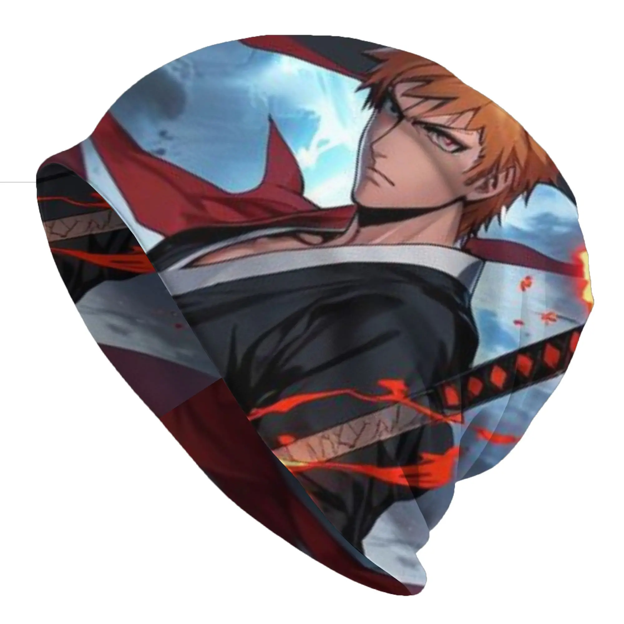 Bonnet Hats Bleach Men Women's Thin Hat Ichigo Kurosaki (3) Retro Cap Design Skullies Beanies Caps