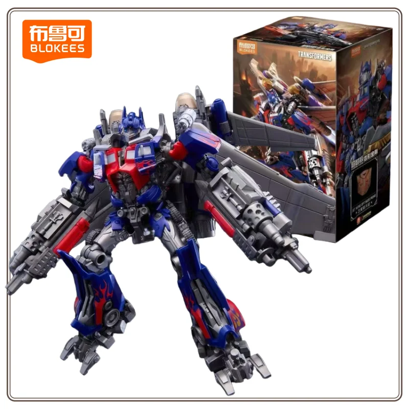 บล็อกตัวต่อ NEW BLOKEES เมกะโทรนัส แปลงร่างเป็นออพติมัส ดีเซปติคอน ไพรม์ เมกะโทรนัส แบบประกอบได้ ขยับได้ ของเล่นสะสม ของขวัญ ของแท้
