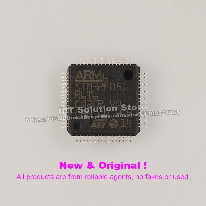 STM32F051R6T6 Braço Cortex-M0 MCU STM32F051R6T6TR