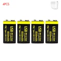 9V 850mAh 4pcs