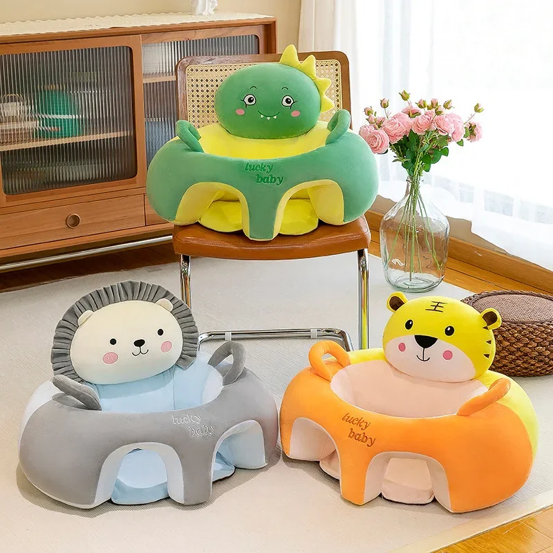 Seggiolini per bambini Divano del centro di gravità basso del produttore Cuscino del sedile per l'apprendimento del bambino Simpatico divano per l'apprendimento dei bambini dei cartoni animati