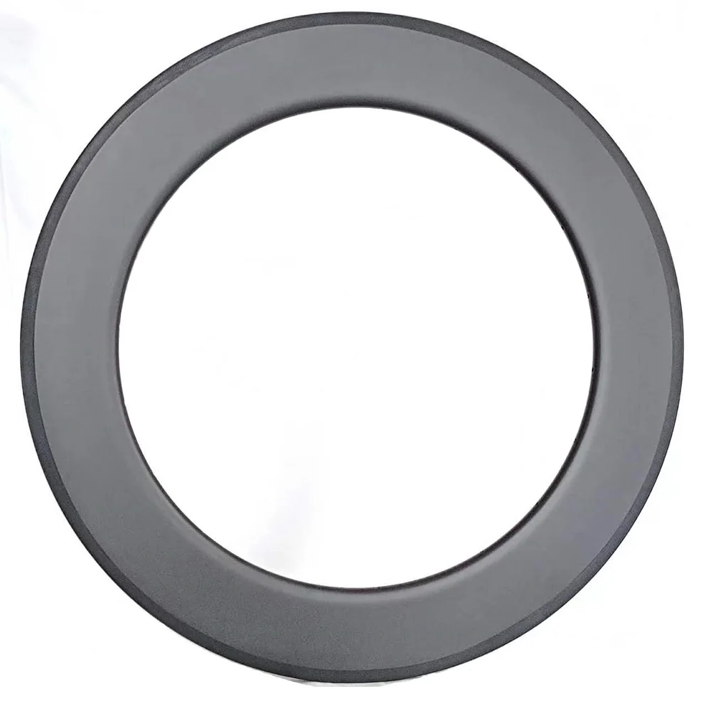 الطريق الترياتلون المسار دراجة القرص دراجة عجلات 700C الكربون حافة 88 مللي متر عمق 25 مللي متر عرض ل Fidex Grear TT أنبوبي الفاصلة العجلات #3