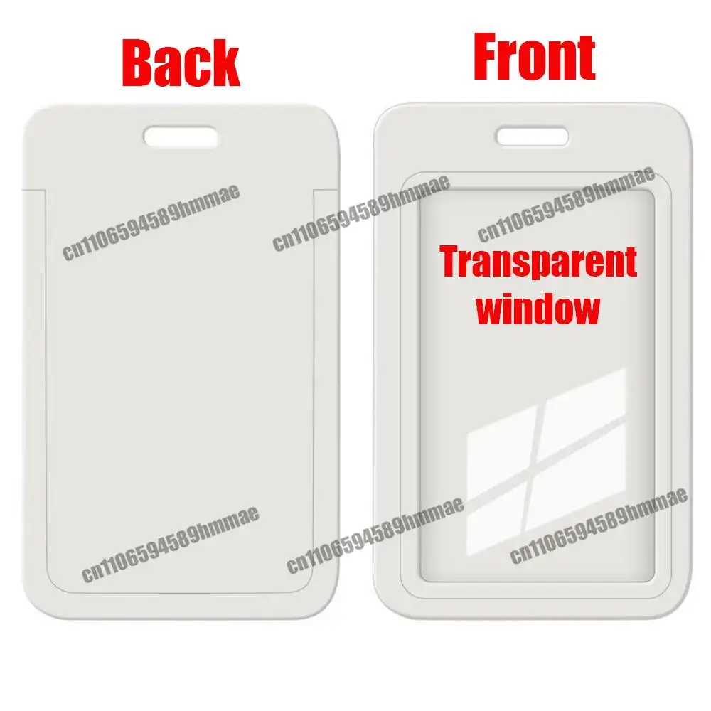 For Cute Funny Kitten Cat Employee ID Card Holder Office Badge Work Student Bank Credit Hard Holders