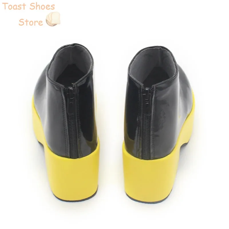 Rin cosplay sapatos de couro do plutônio botas de carnaval de halloween cosplay prop traje prop