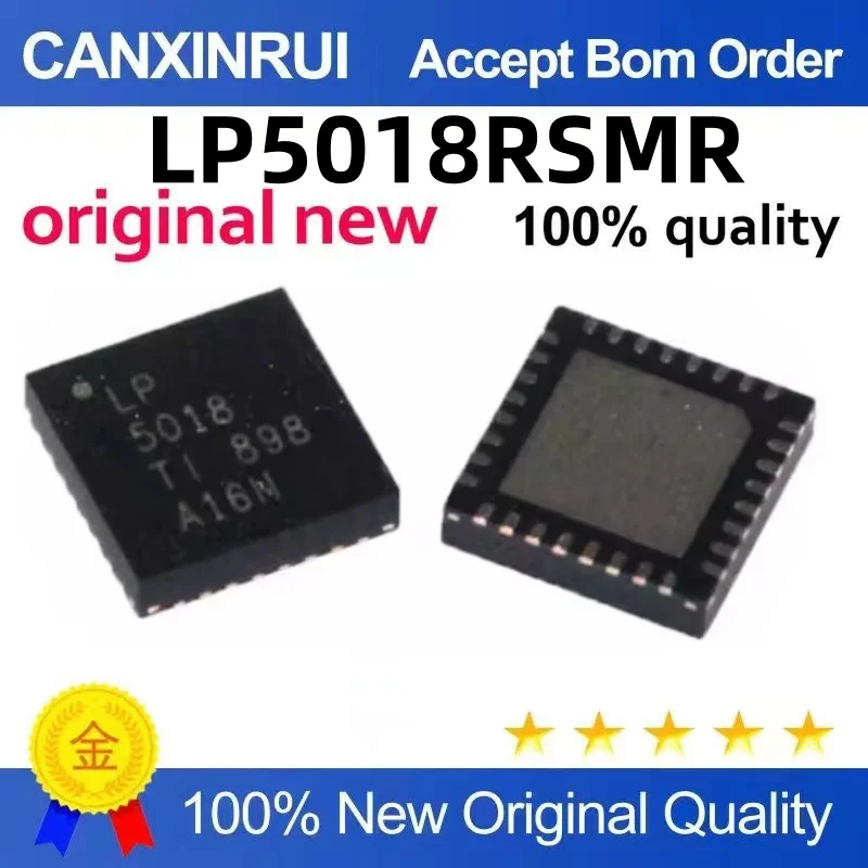 LP5018RSMR Silk screen LP5018 VQFN32 package LED lighting driver chip with high quality and excellent price