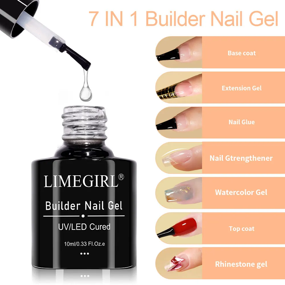 UND DER-Gel d'extension d'ongles, amélioration des ongles, application rapide, mise en forme des ongles, couche de base durable, colle à ongles, qualité salon