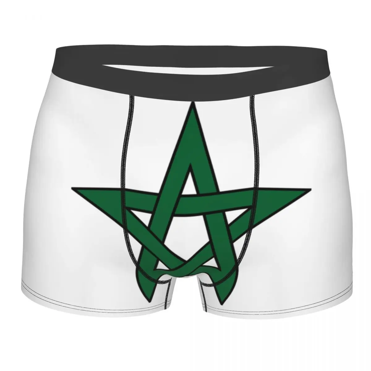 

Custom Morocco Moroccan Flag Underwear Men Breathbale Boxer Briefs