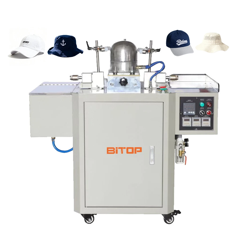 

B-01 Single Head Steam Boiler Cap Ironing Shaping Machine Cap Iron Machine for Baseball Cap
