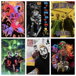 ICP Insane Clown Posse Poster Art Silk Poster Wall Stickers Home Decorative Painting