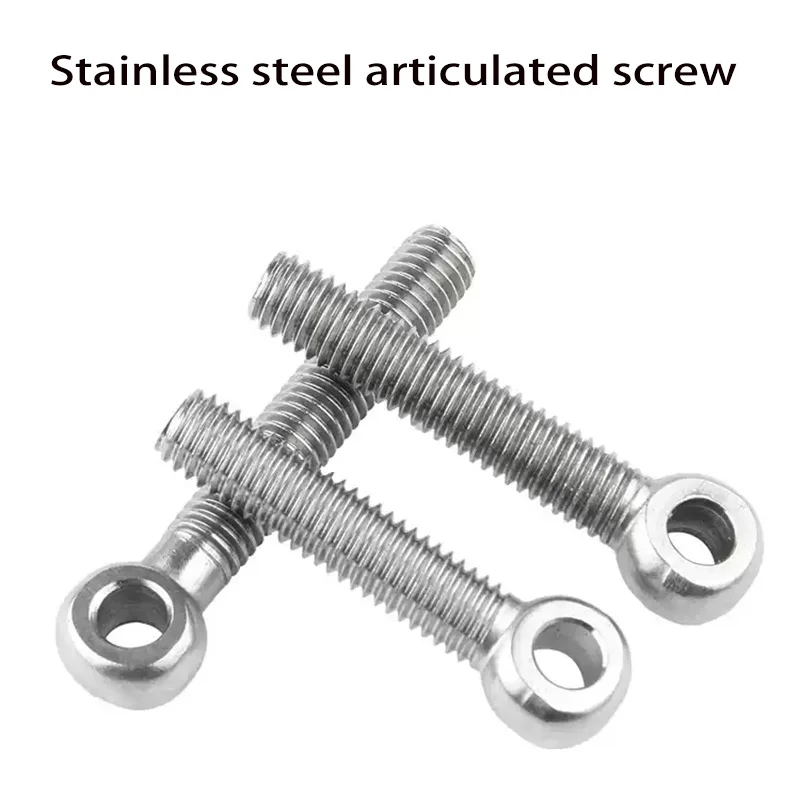 

M14 M16 M18 M20 M24 GB798 304 Stainless Steel Ring Link Bolt Fisheye Eye Slip Hole Screw