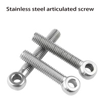M14 M16 M18 M20 M24 GB798 304 Stainless Steel Ring Link Bolt Fisheye Eye Slip Hole Screw