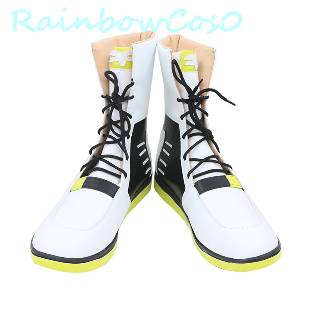 Arknights EXUSIAI Scarpe Cosplay Stivali Gioco Anime Halloween Natale RainbowCos0 W2802