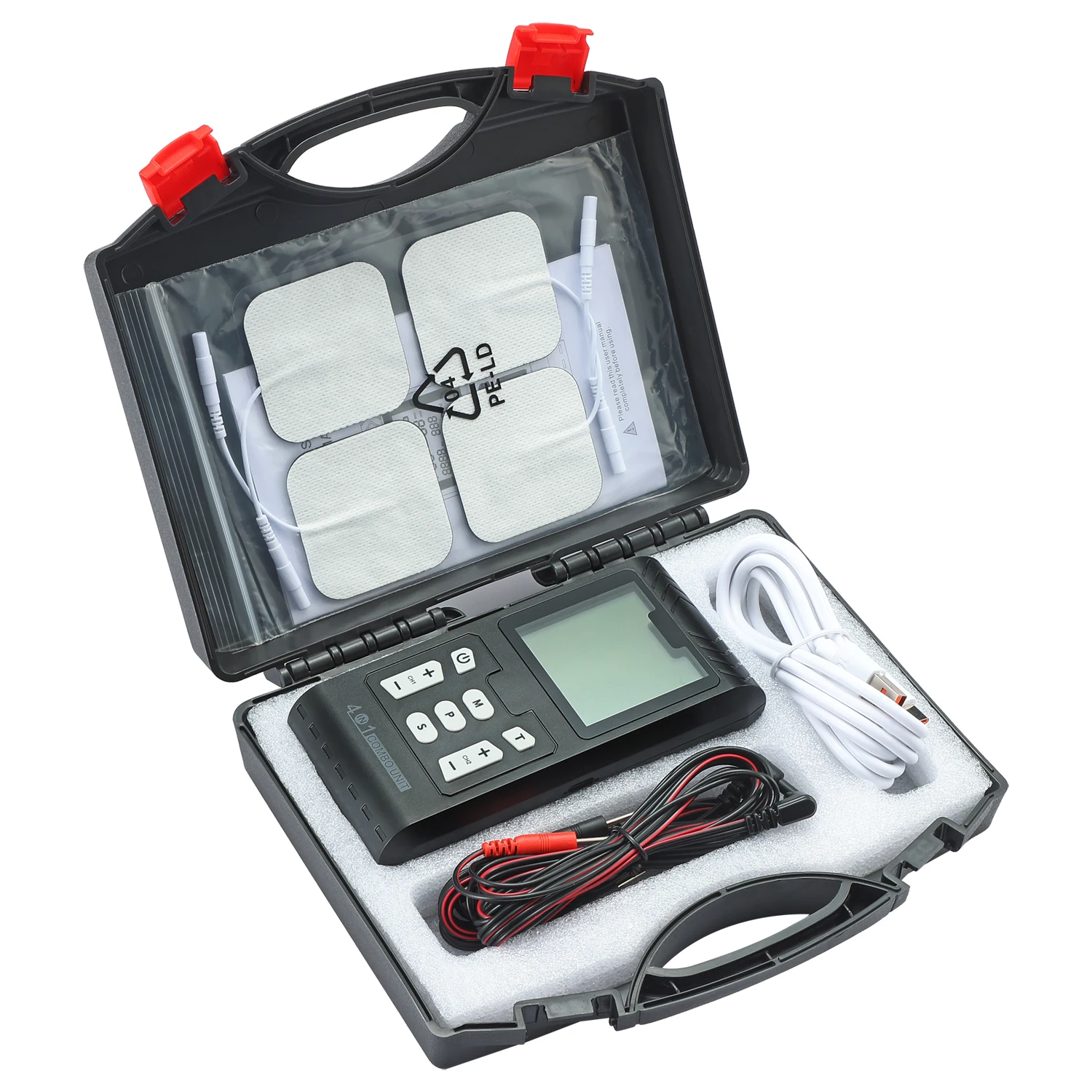 

Doctors recommend 4-in-1 Russian TENS/EMS/IFT stimulator adjustable 60 programs Lifetime warranty for rehabilitation