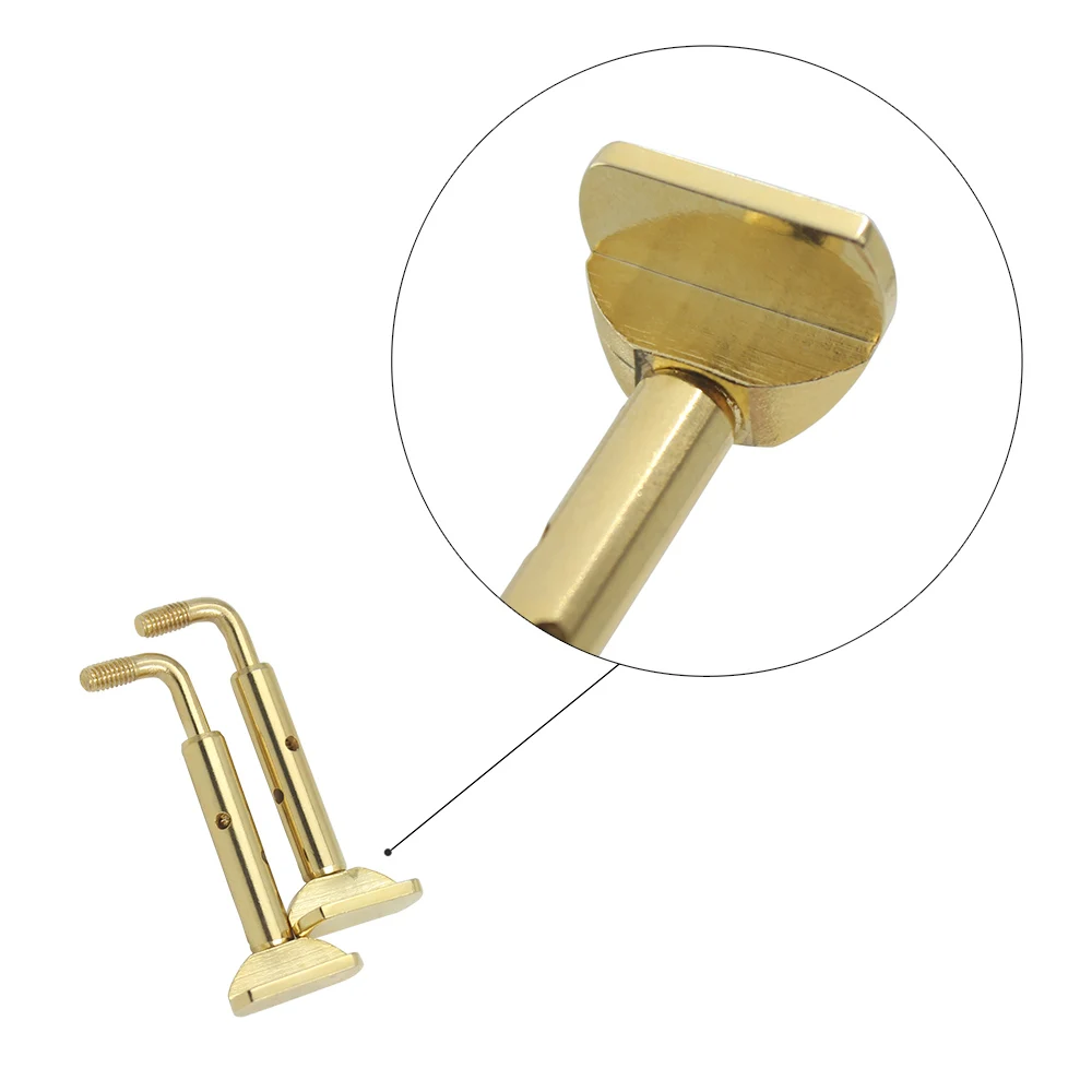 Full-size Violin Chin Rest Screw Half Section Multiple Colors Stringed Fitting Professional 1/8 1/4 1/2 3/4 4/4 Accessories