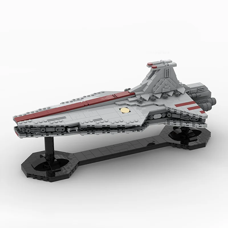 

938pcs MOC Venator Class Republic Attack Cruiser Stand Star Battle Model Building Blocks Construction Toys Christmas Gifts Brick