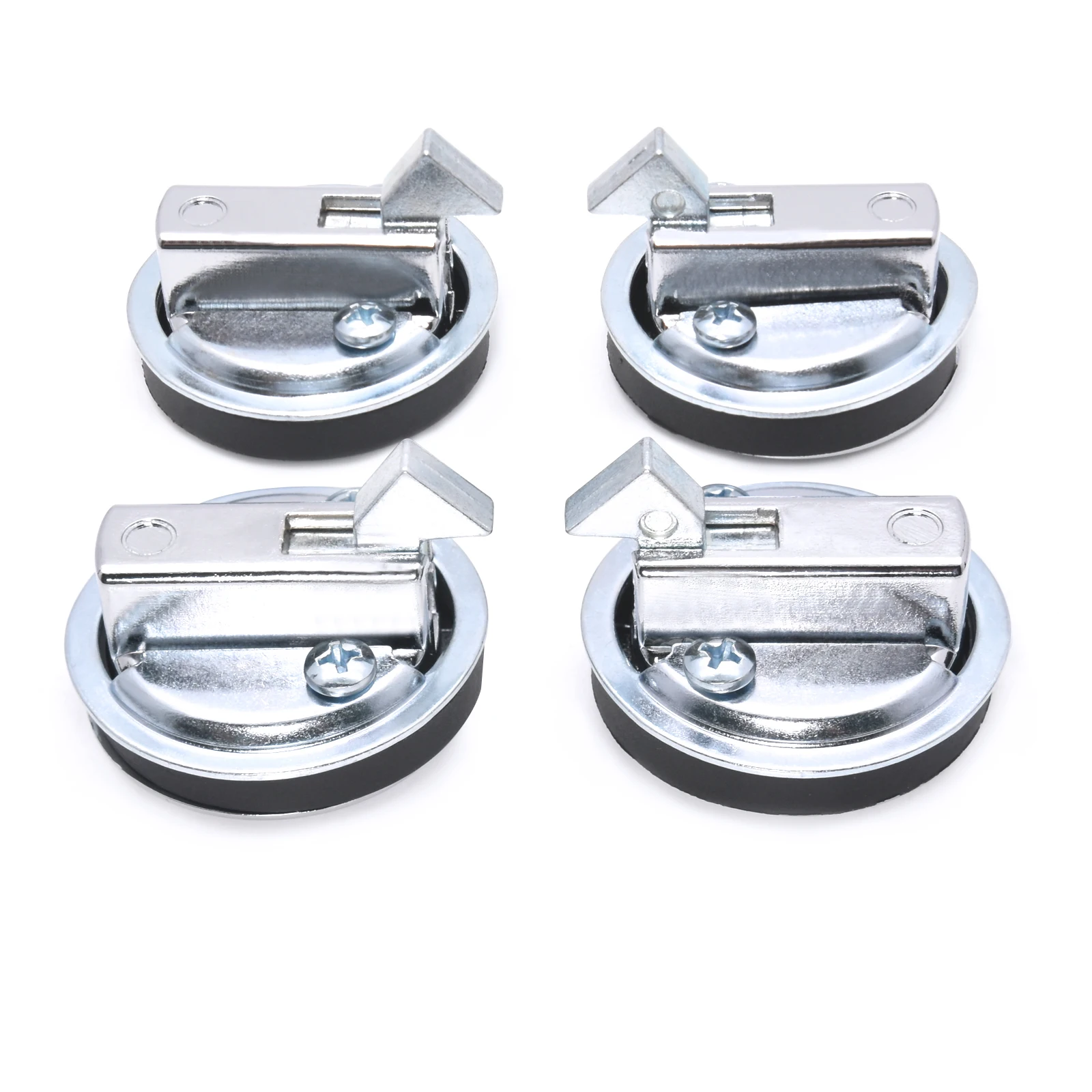 مزلاج سحب مستدير دافق ، غير مفتاح لقارب RV ، خزانة فولاذية على سطح السفينة البحرية ، البحرية ، 2 ، 4 ، 6 ، 10