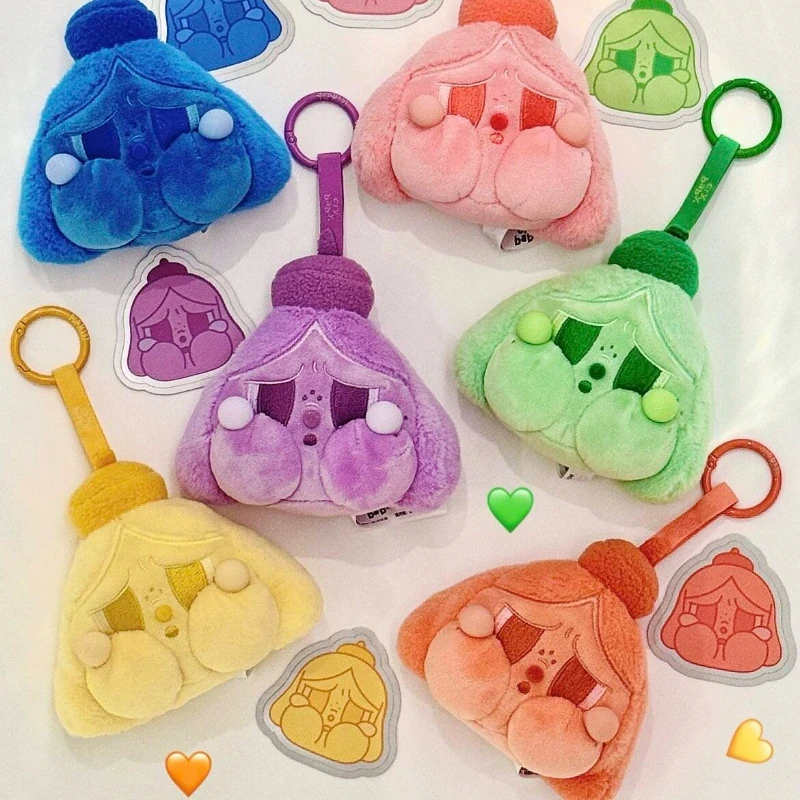 

Оригинальный новый плюшевый брелок Pop Mart Crybaby Tears Launch Project Series, милый розовый мягкий кулон, таинственная коробка в подарок