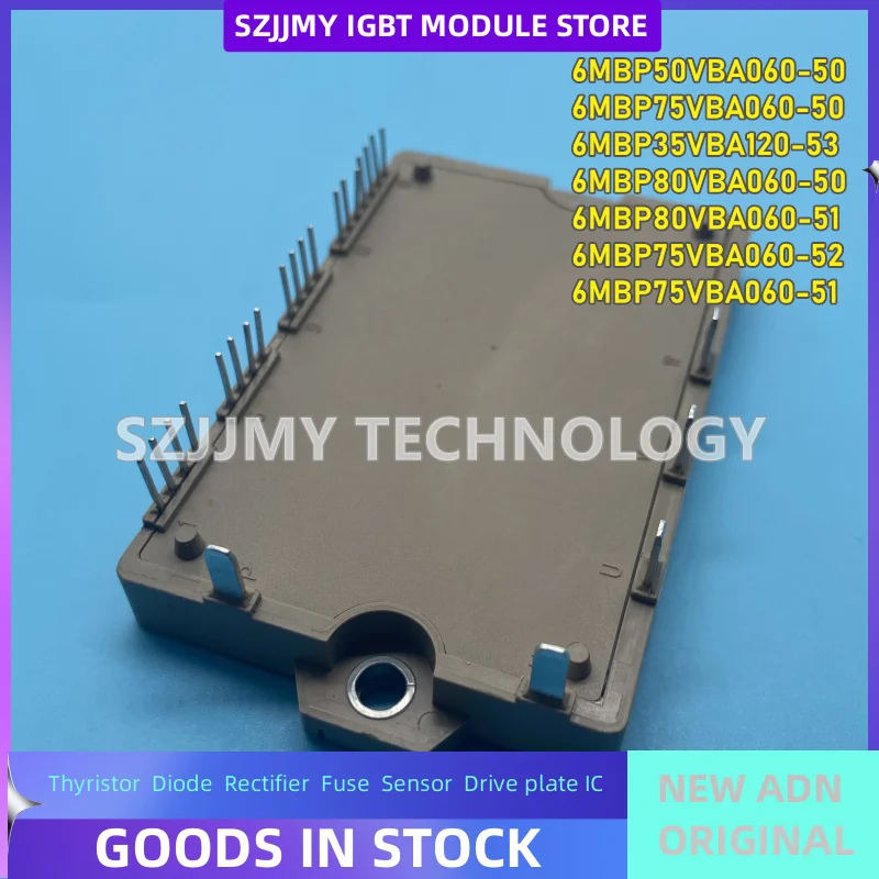 Intelligent power module 6MBP50VBA060-50 6MBP75VBA060-50 6MBP35VBA120-53 6MBP80VBA060-50 6MBP80VBA060-51 6MBP75VBA060-52