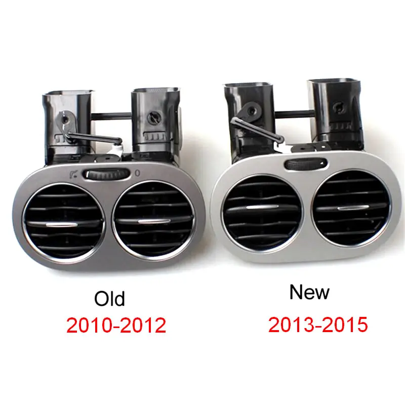 AADD-Centre Armrest Rear Air Conditioner Outlet AC Air Vent Assembly for Volkswagen Tiguan 2013-2018