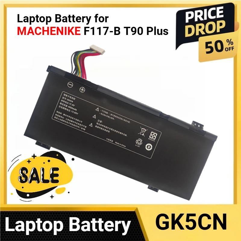 

GK5CN Аккумулятор для ноутбука MACHENIKE F117-B T90 Plus Hasee Z7M-KP7Z для MECHREVO X8Ti X9Ti Pro Z2 Z3 Air