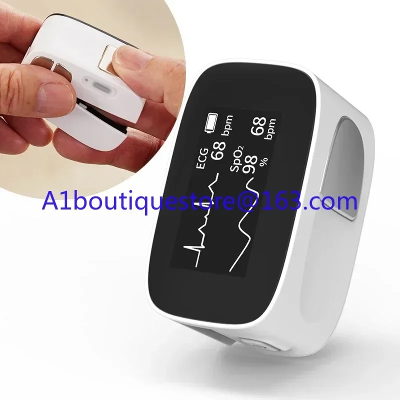 Boxym SPO2 PR PI recorder ekg machine portable Heart Rate wireless mobile handheld digital