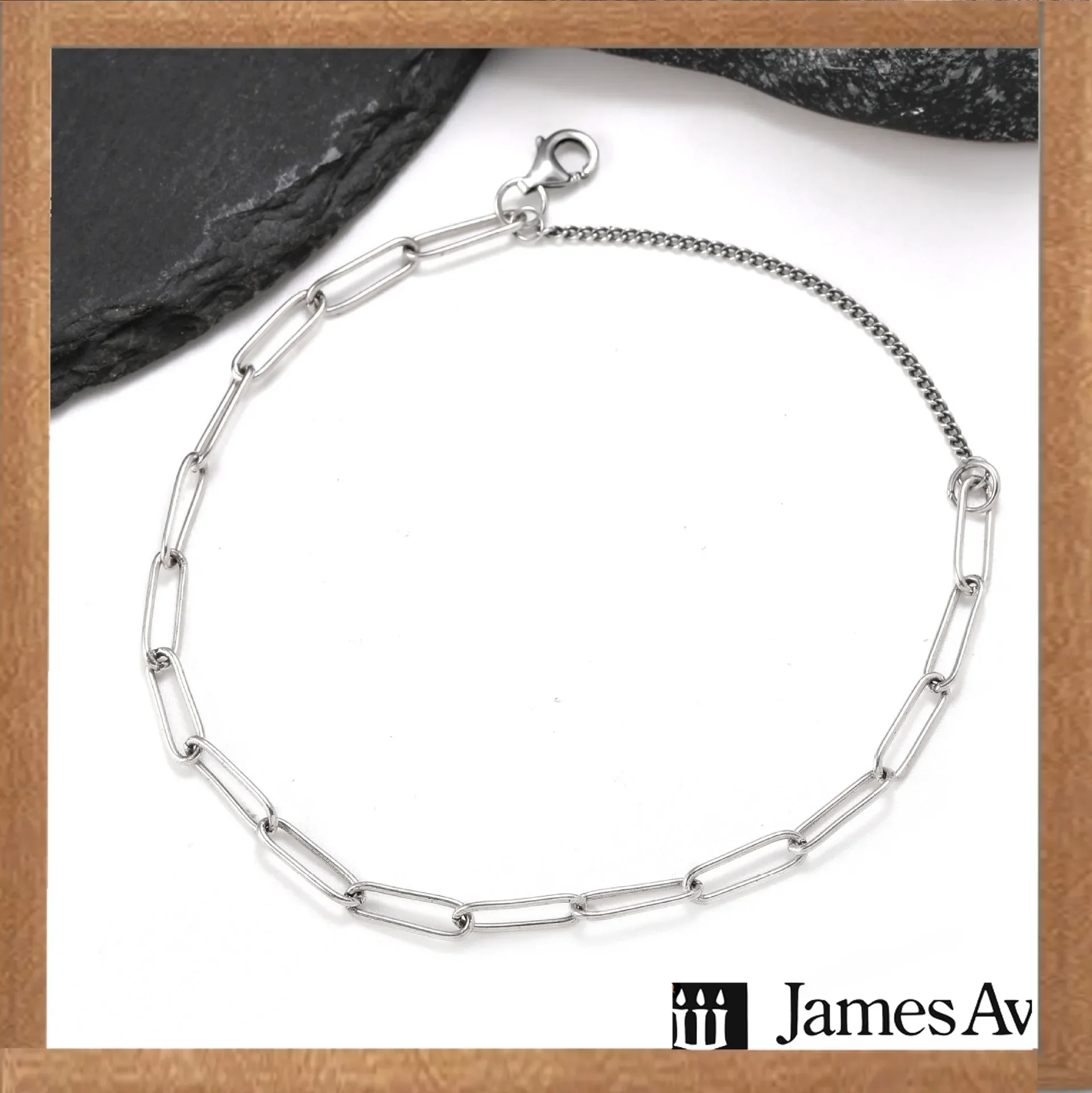 Fashion Stainless Steel Bracelets for Women, Hollow Star & Heart Paperclip Chain Bracelet, Adjustable Waterproof Wrist Jewelry, Trendy Stackable Metal Link Bracelet, Minimalist Punk Accessories, Birthday Valentine Gift for Girls