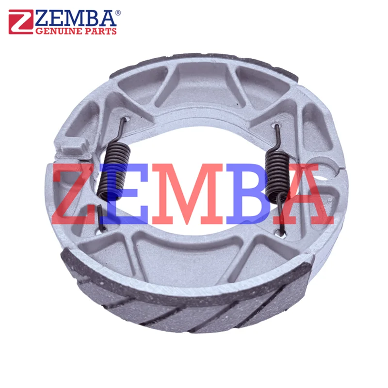 

MOTORCYCLE BLACK SHEEL ASBESTOS FREE BRAKE SHOE 150*28 FOR BWS125 NXC125 YW125 HW125 150 BWS XC CYGNUS X XENTER OCEO 125CC