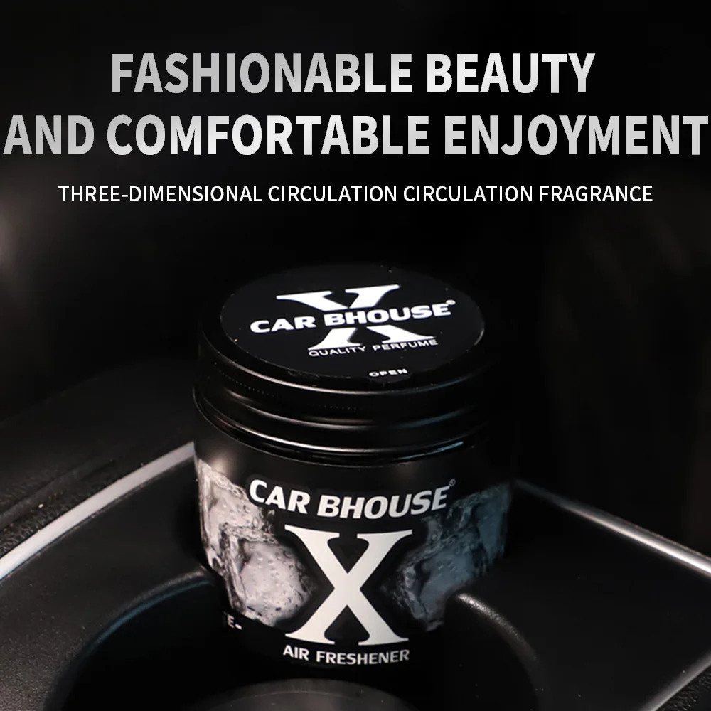 Car Perfume Solid Gel Air Freshener 220G Bedroom Living Room Bathroom Shoe Cabinet General Deodorant Durable Multi Fragrance
