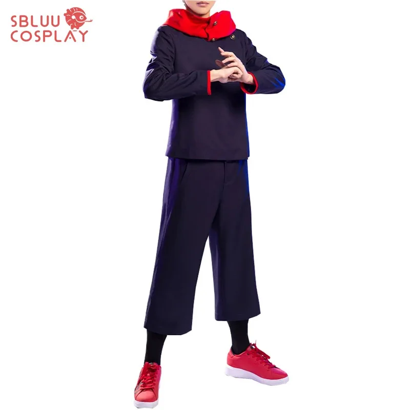 

SBluuuuCosplay Yuji Itadori Fushiguro Megumi Toge Inumaki Gojo Satoru Cosplay Costume Custom Made Halloween Outfitx;8'm6,