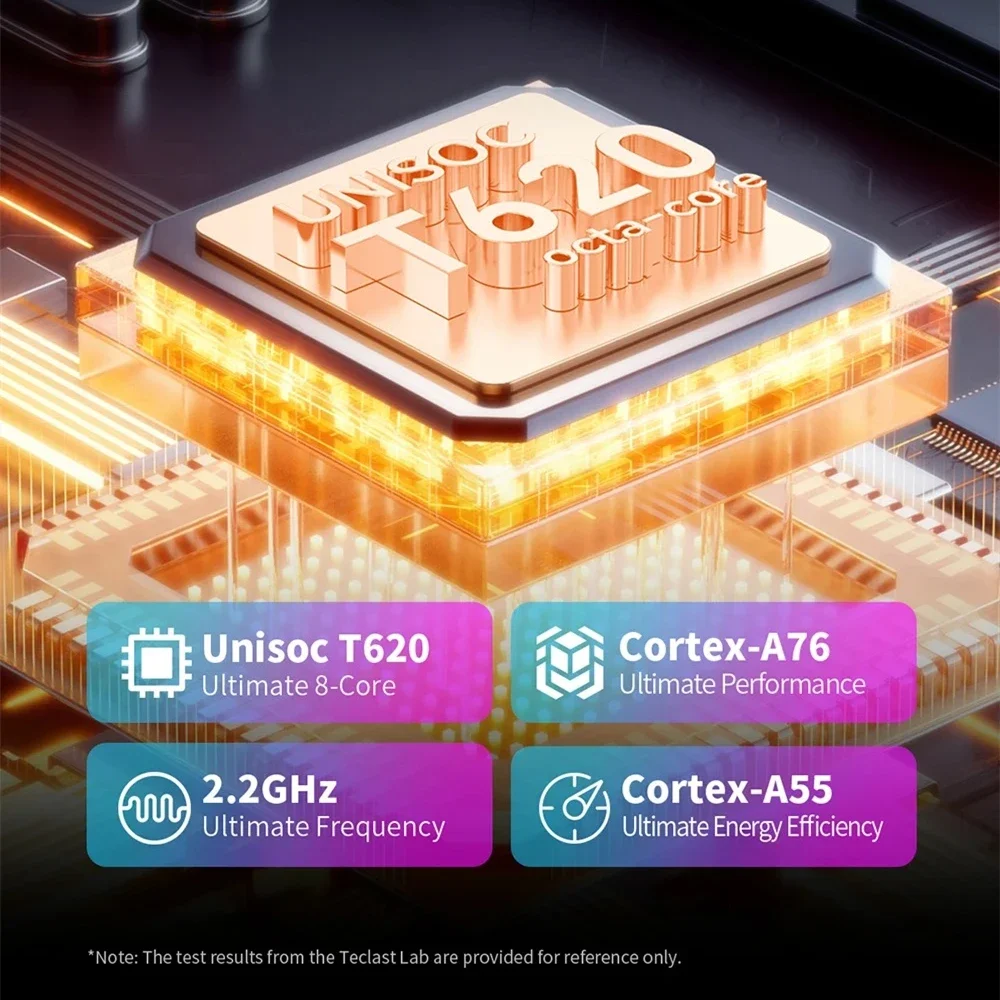 Tableta Teclast T50 Plus Android 14 11 "2K 90Hz alta actualización 6GB + 256GB UNISOC T620 8000mAh batería 8MP + 13MP cámara 4G Tab