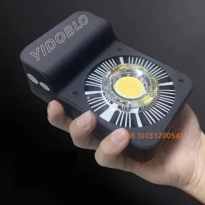 100w app VzonKit contenu extérieur bowen 16:Vidéo Lumière ZC-100 caméra vidéo cob lumière vidéo diffusion en direct TK lumière de remplissage