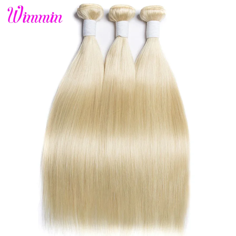 wimmin natural human hair extensions 100% 613 human hair bundles human hair extensions Brazilian Virgin Hair 1/2/3 pc 12A