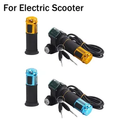 Twist Throttle Accelerator 12V-90V For Electric Scooter With Battery Voltmeter Indicator Key Switch Electric Throttle Accessorie