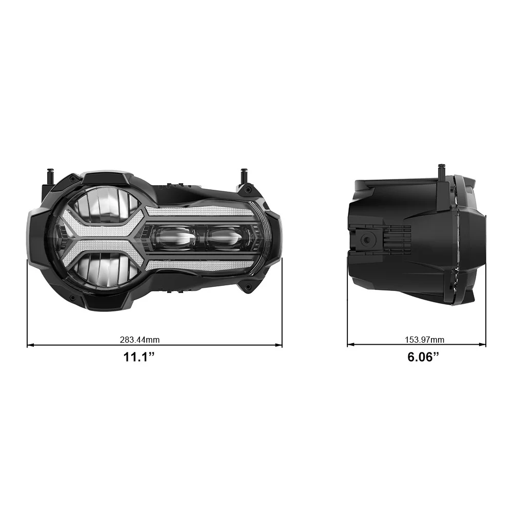 LED Headlight for R1200/R1200GS 2014-2019 Motorcycle 12V 65W 7000LM Modification