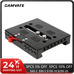 CAMVATE Quick Release Camera Baseplate ARRI Plate With 3/8