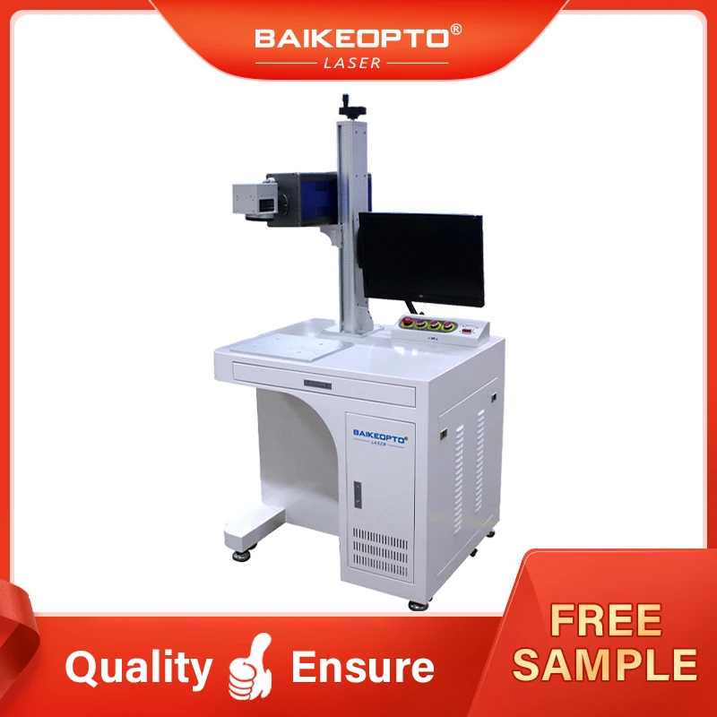 Cabinet CO2 Laser Marking Machine with Lift Table, Large Platform & Precision Field Lens for Wood Textile Plastic Acrylic Glass
