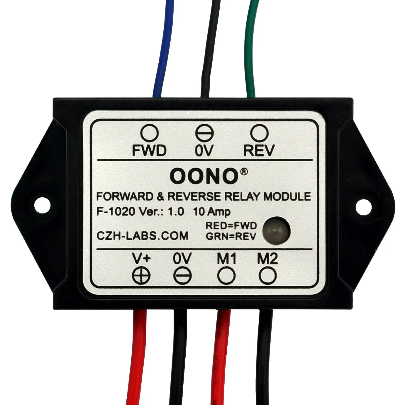 12V 10Amp Forward and Reverse Relay Module for Motor / Linear Actuator, Reversing Relay Module