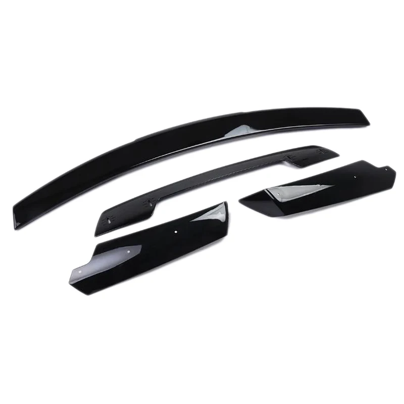 3-Stage For Corvette C7 2014-2019 Rear Trunk Lip Wing Spoiler Rear Wing Cover High Wing Car Tailgate Flap Decoration