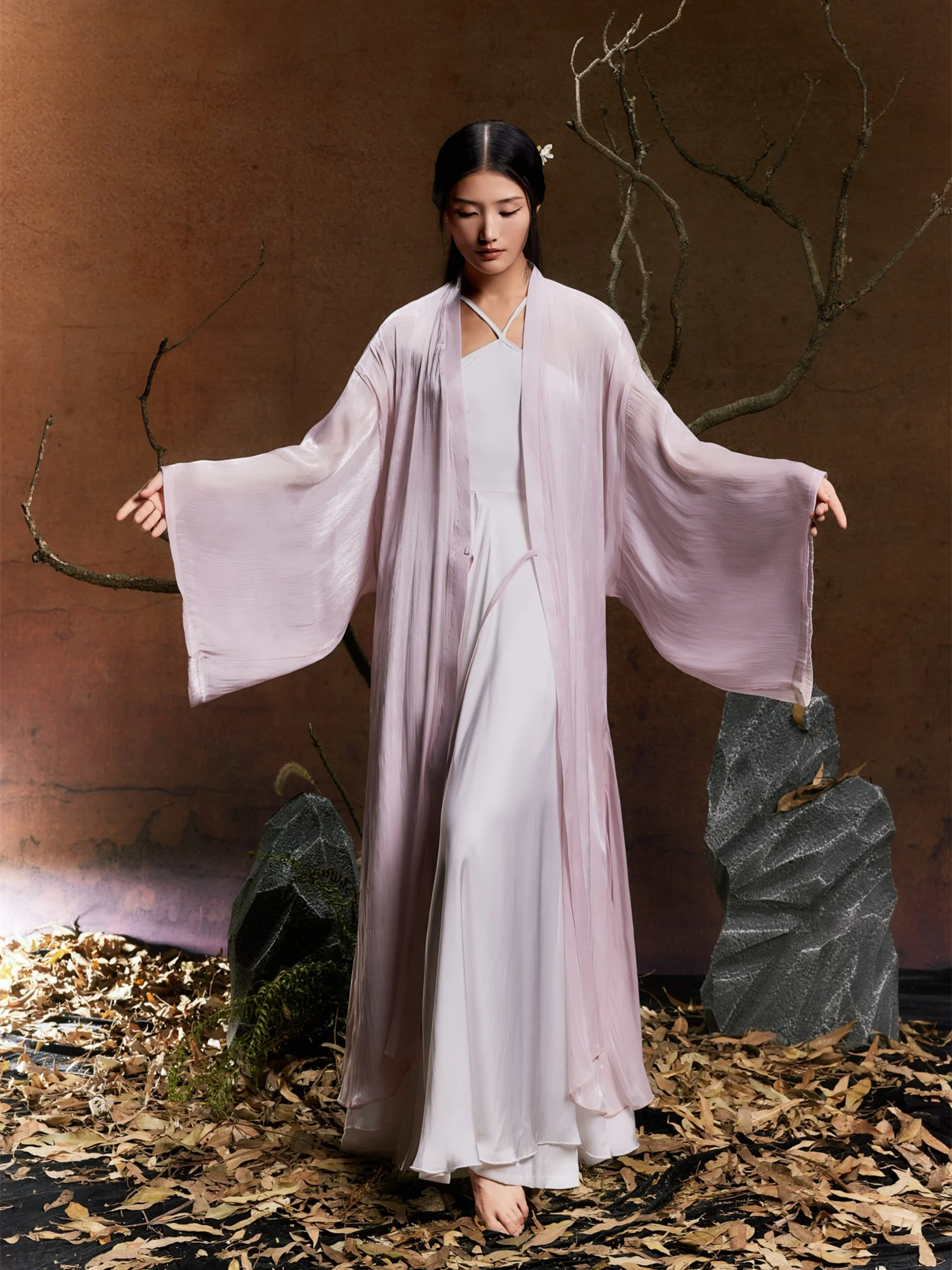 

Классический танцевальный наряд WYZ Ele Pure Color Svel шило Традиционная песня Динас Реформированный женский костюм