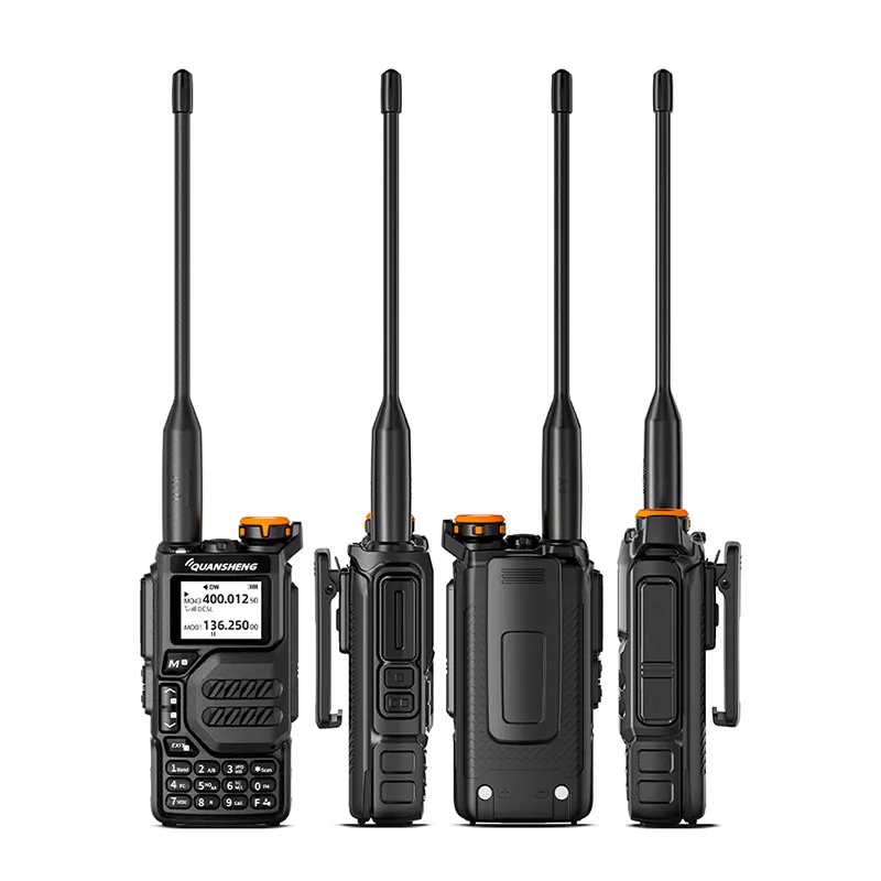 Quansheng-walkie-talkie portátil UV K5, Radio Am Fm bidireccional, estación de conmutación Amateur, conjunto inalámbrico, receptor de largo alcance