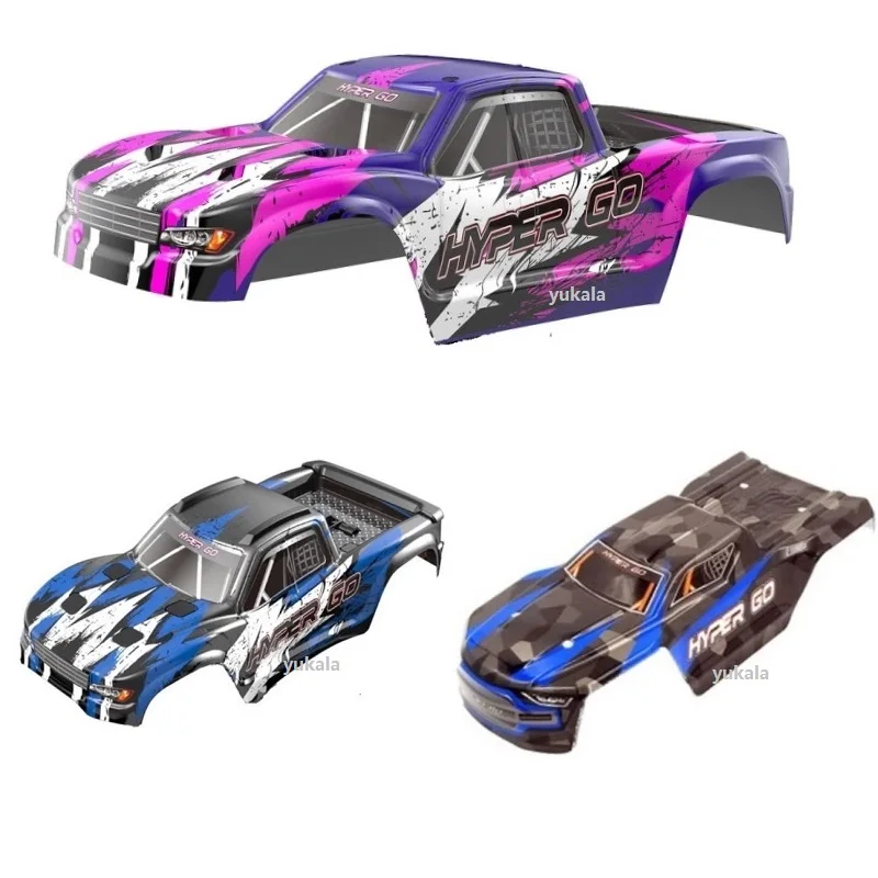 Body shell For MJX Hyper Go RC Car Parts  H16H H16E H16P 1/16 Brushless R/C Truck spare parts