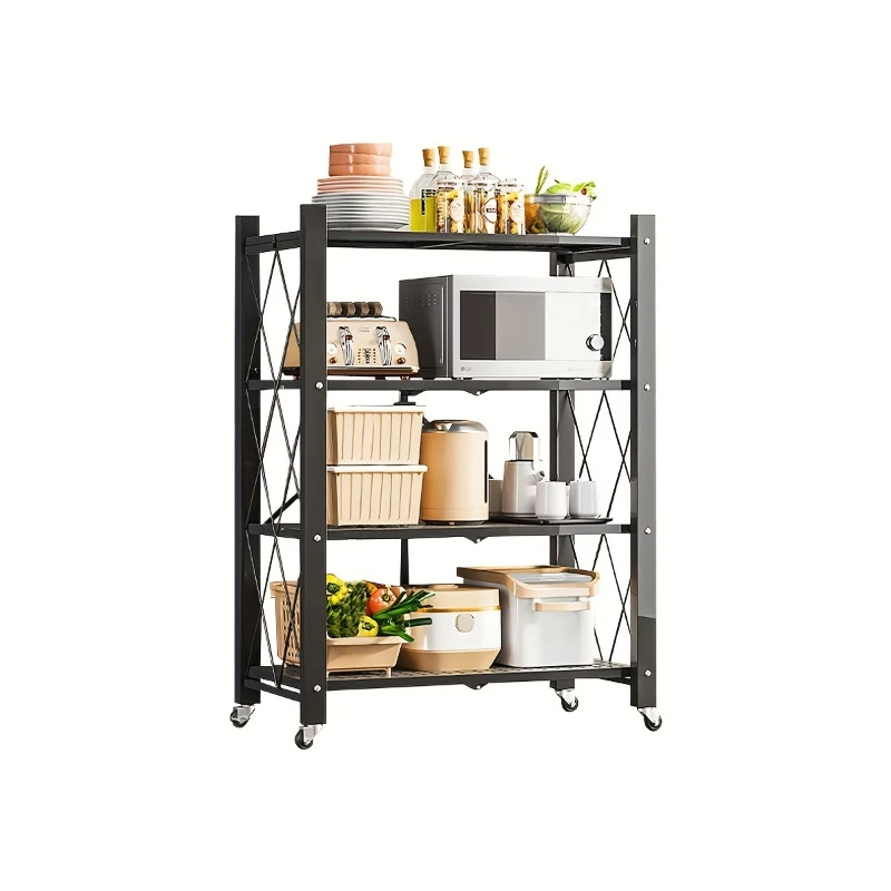 

Shelf Foldable Storage Shelves With Wheels Folding