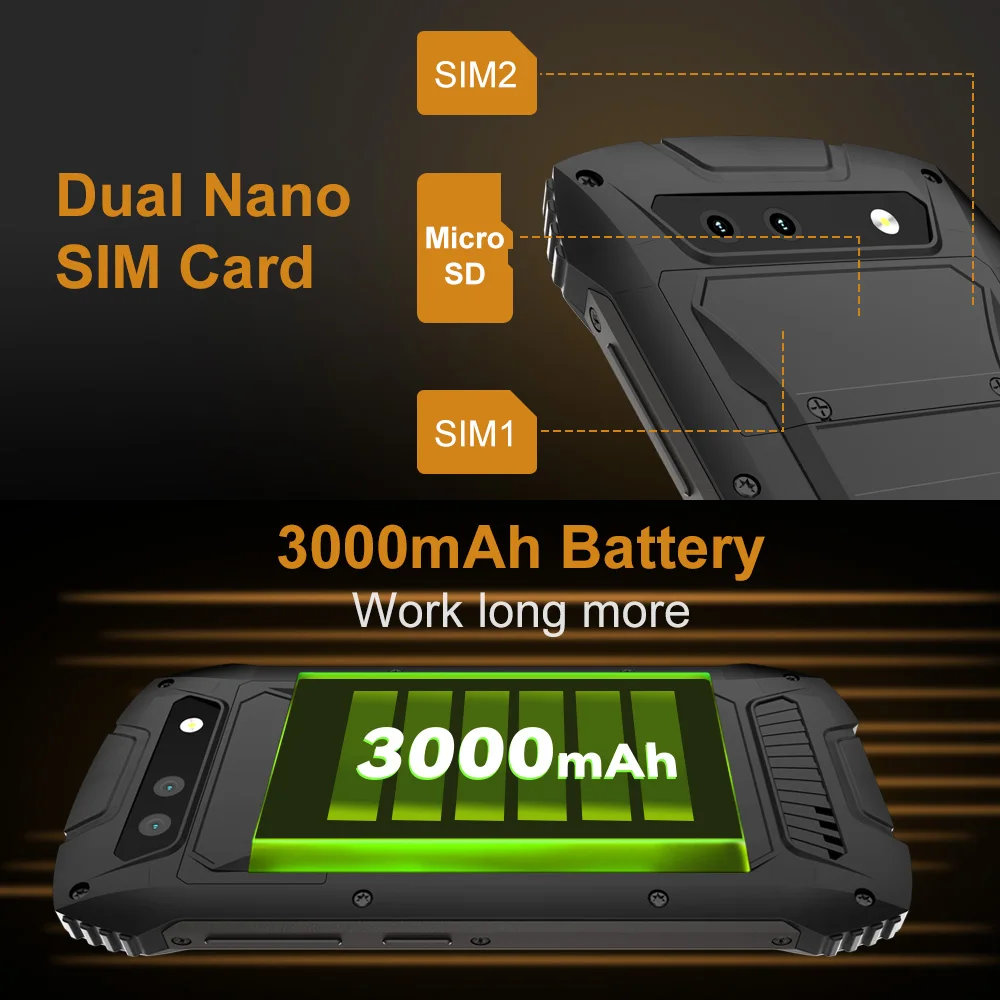 Imagem -05 - Cubot-kingkong Mini Smartphone Impermeável Mini Pro Polegadas 4gb 64gb 128gb Estendido Dual Sim 4g Gps Face id Telefone Móvel Robusto
