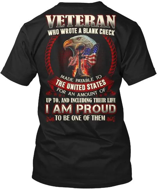 Fier d'être un vétéran T-Shirt taille S à 5XL
