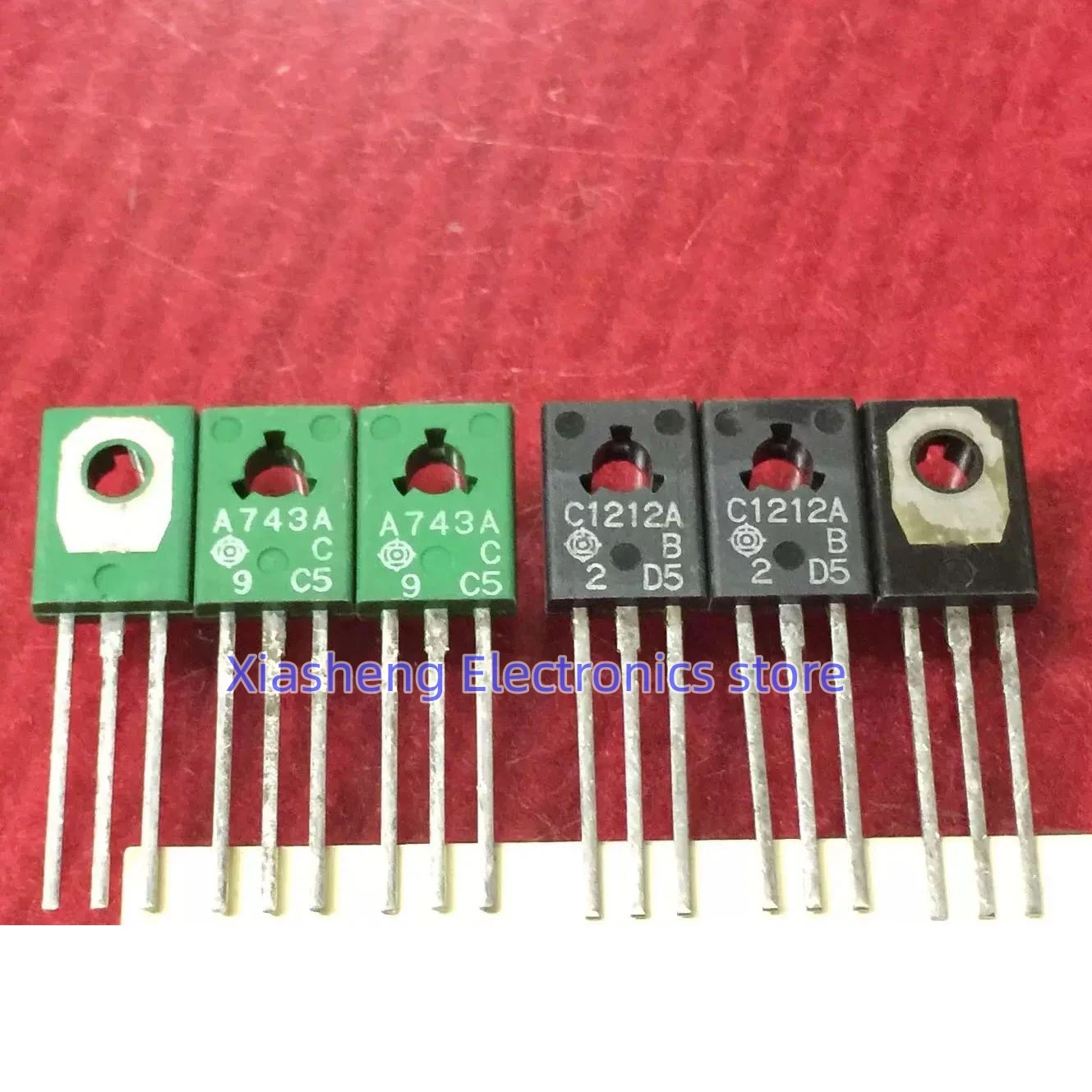 New Original 5Pairs 2SA743A A743A + 2SC1212A C1212A TO-126 Transistor In Stock Good Quality