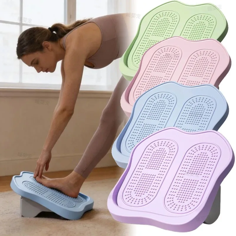 Équipement de fitness : Planche inclinée réglable pour étirements des mollets, exercices de physiothérapie et soulagement de la fasciite plantaire