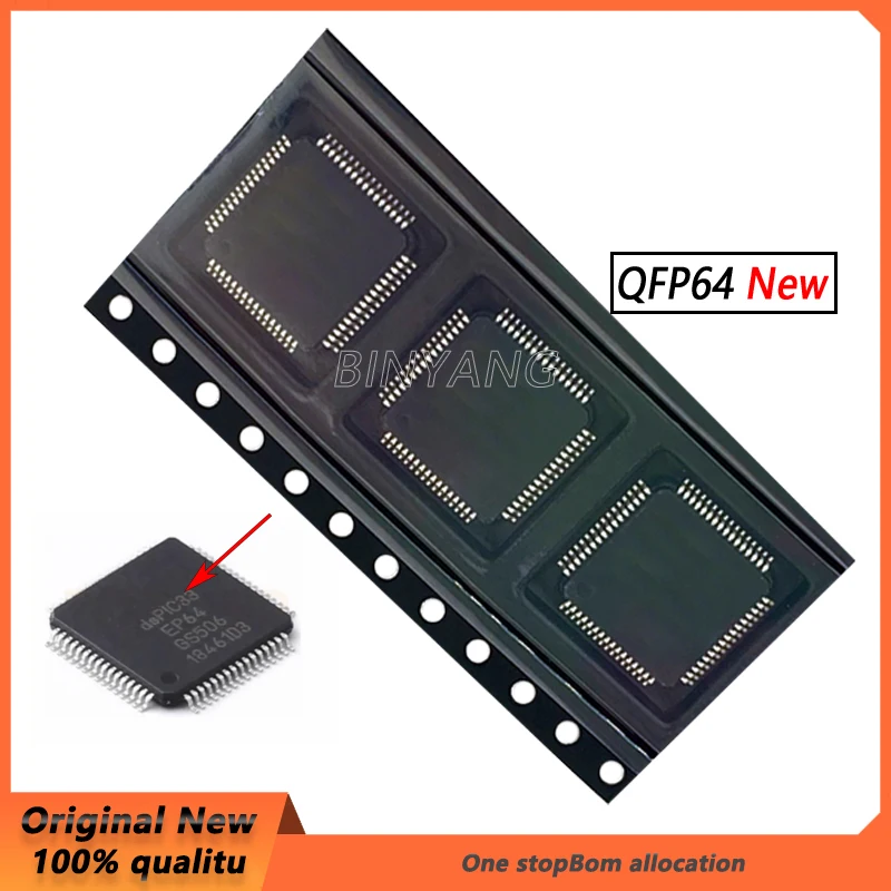 

(5 шт.) 100% новый DSPIC33EP64GS506-I/PT DSPIC33EP64GS506 QFP64 чипсет