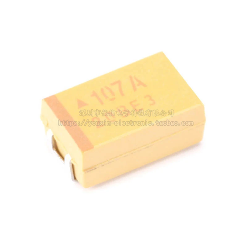 

50Pieces/CASE-D-7343 SMD Tantalum Capacitor Type D 10V 100UF ±10% Code (107A) Passive Component TAJD107K010RNJ