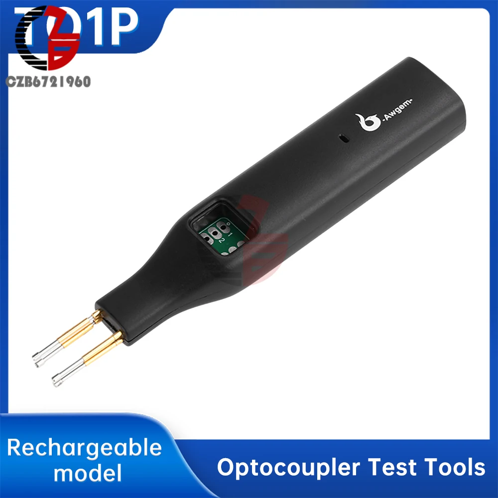 Portable Handheld Optocoupler Tester Optocoupler Test Detection Pen Optocoupler Online Test Module Electronic Repair Tools