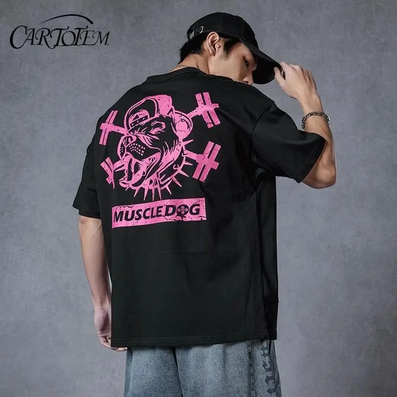 

Fashion Brand Sports T-shirts for Summer New Loose Short-sleeved Breathable Casual Top